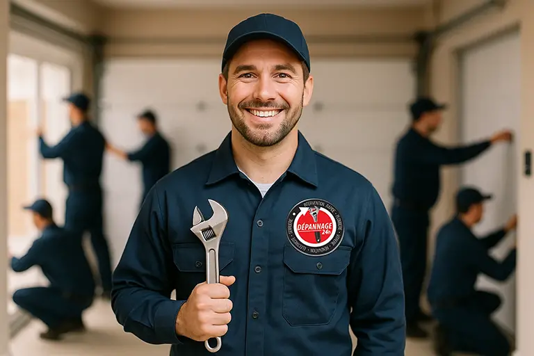 Dépannage porte de garage à Tassin-la-Demi-Lune – 24h/24 et 7j/7