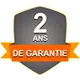 garantie 2 ans pièces et main d'oeuvre